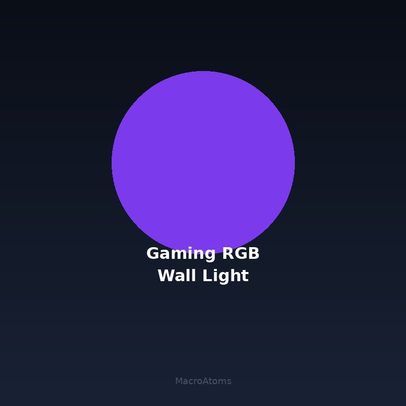 Gaming RGB Wall Light